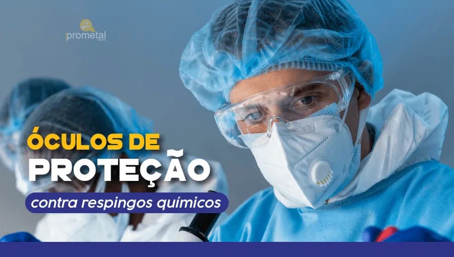 Óculos de Proteção contra Respingos Químicos