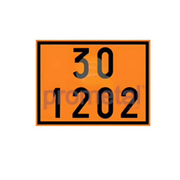 PLACA CARGA PERIGOSA: 301202 DIESEL